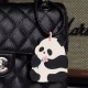 CNC carved Panda leather die