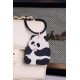 CNC carved Panda leather die