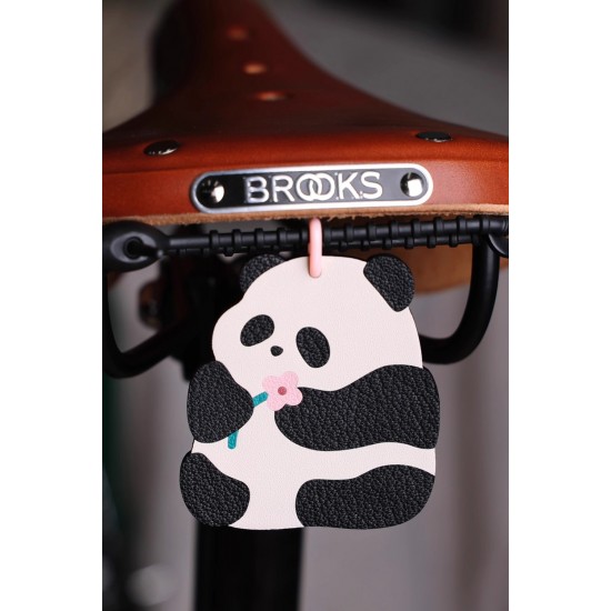 CNC carved Panda leather die