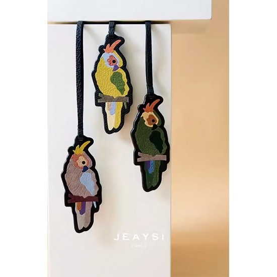 CNC carved parrot leather die