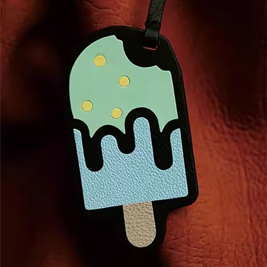 CNC carved Popsicle cheese leather die