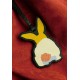 CNC carved Rabbit cheese leather die