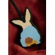 CNC carved Rabbit cheese leather die