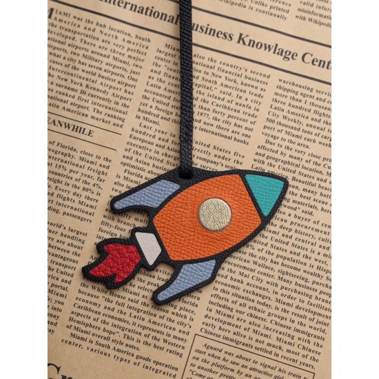 CNC carved Rocket leather die