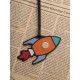 CNC carved Rocket leather die