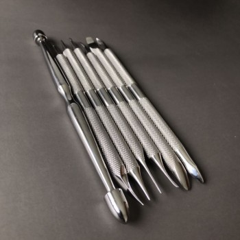 Leathercraft tool,Creaser set, Smoother kit