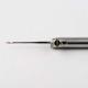 leather crochet hook, leather hook needle, bag repair, return stitches by hand
