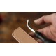 leather tool, edge groover, edge creaser, stainless steel with hand polish carefully