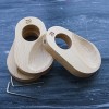 Electronic creaser handle supporter, wood pallet