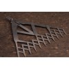 Equidistant ruler, parallel line ruler