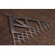 Equidistant ruler, parallel line ruler