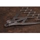 Equidistant ruler, parallel line ruler