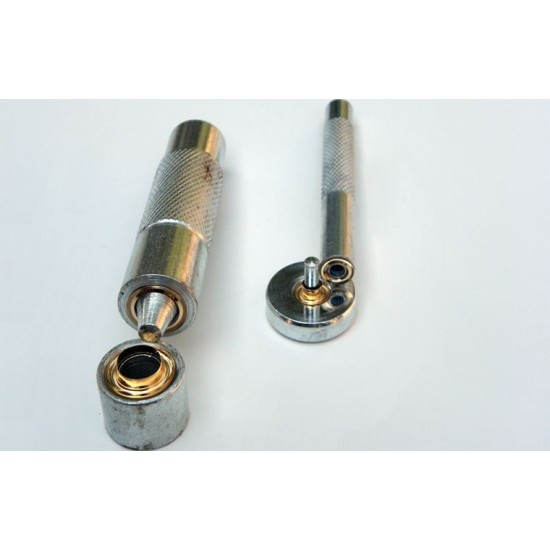 Eyelet install tool, leather tool, grommet
