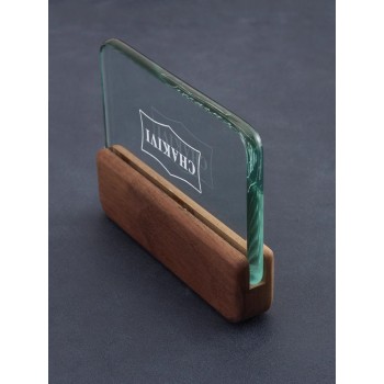 Wood handle glass board Wood handle glass board