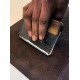 Wood handle glass board