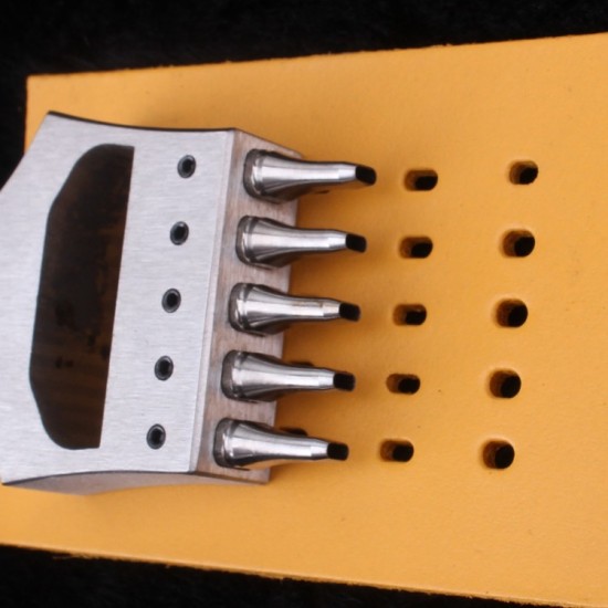 Free shipping leather strap oval hole punch, watch strap hole punch