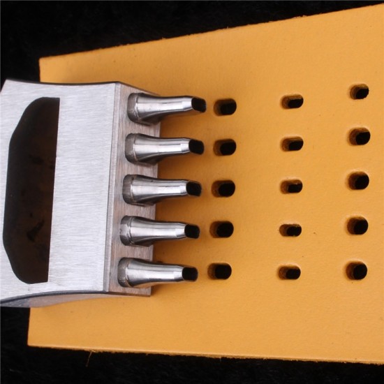 Free shipping leather strap oval hole punch, watch strap hole punch