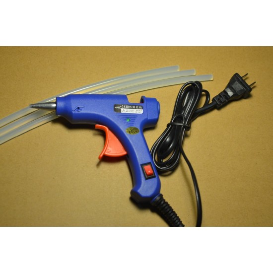 Hot Melt Glue Gun DIY Tools With 1pcs 270*7mm Glue Stick, 20W, 100V-240V