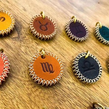 12 constellations leather stamp with leather die 12 constellations leather stamp with leather die