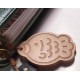 Fish leather stamp with leather die