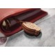 Fish leather stamp with leather die