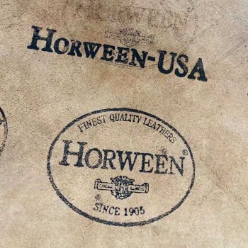 Hermes, Dior, LOEWE, Mulberry, Moynat, Harley-Davidson, Horween, copper hot stamp logo