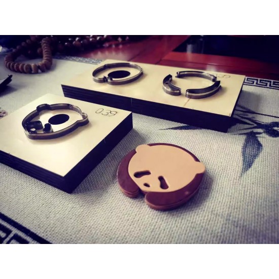 Hermes Panda charm leather die Hermes Panda charm leather die