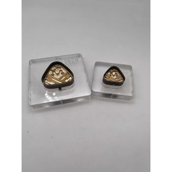 Rice dumpling leather stamp with leather die