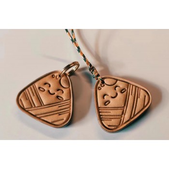 Rice dumpling leather stamp with leather die Rice dumpling leather stamp with leather die