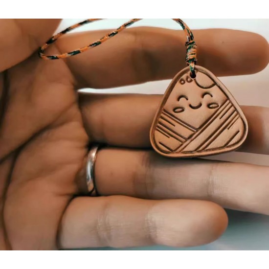Rice dumpling leather stamp with leather die