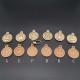 Smile face leather stamp with leather die Smile face leather stamp with leather die