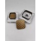 Waffle leather stamp with leather die
