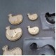 Whale leather stamp with leather die