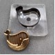 Whale leather stamp with leather die