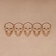 Leather stamp, leather craft tools, leathercraft tool, 3D-1