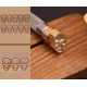 Leather stamp, leather craft tools, leathercraft tool, 3D-1
