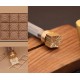 Leather stamp, leather craft tools, leathercraft tool, 3D-3