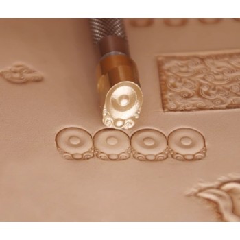 Leather stamp, leather craft tools, leathercraft tool, 3D-6