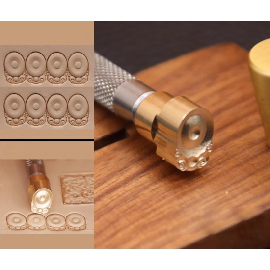 Leather stamp, leather craft tools, leathercraft tool, 3D-6 Leather stamp, leather craft tools, leathercraft tool, 3D-6