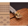 Leather stamp, leather craft tools, leathercraft tool, 3D-7