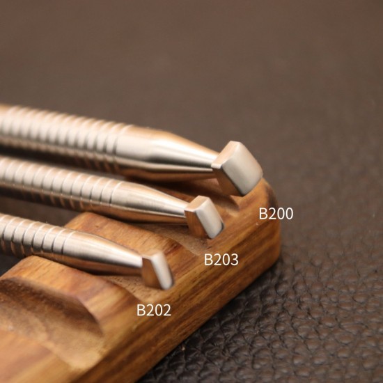 Leather stamp, leather craft tools, leathercraft tool, B202, B203, B200