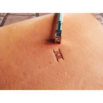 Leather stamp, leather craft tools, leathercraft tool, basket-8, JL.PX003