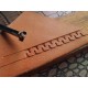 leathercraft tool, leather craft tool, leather stamps, border tool, T style