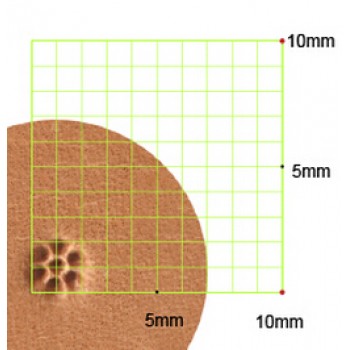 leathercraft tool leather stamp Craft Japan A100 background&pistil leather tools