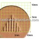 leathercraft tool leather stamp Craft Japan B961 Bevelers Leather tooling