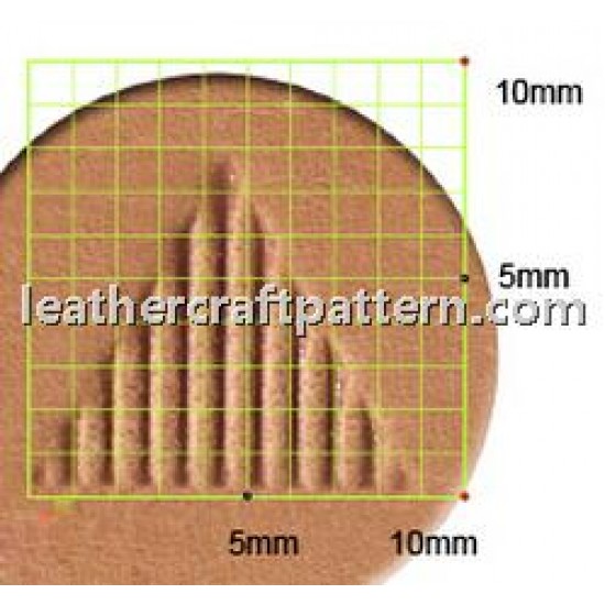 leathercraft tool leather stamp Craft Japan B962 Bevelers Leather tooling
