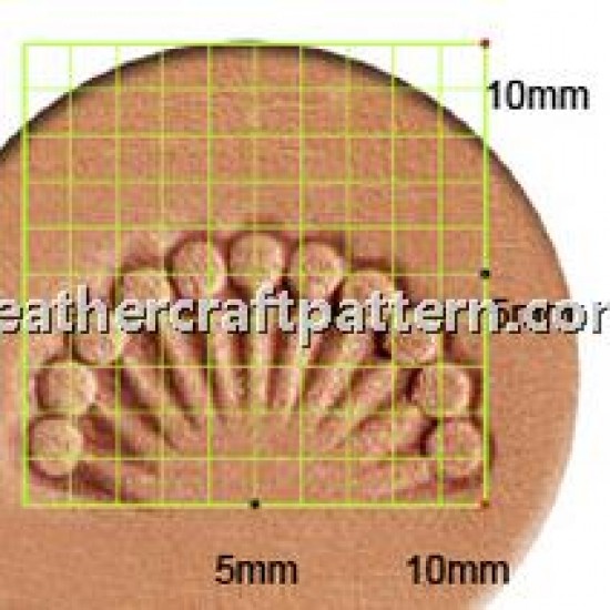 leathercraft tool leather stamp Craft Japan D607 Border Stamp leather tools