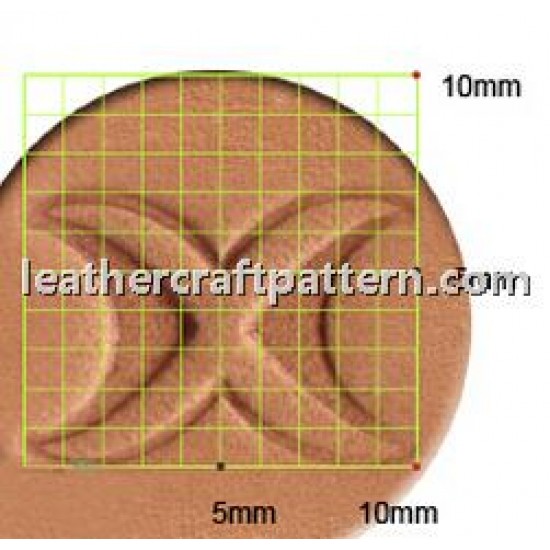 leathercraft tool leather stamp Craft Japan D616 Border Stamp leather tools