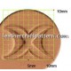 leathercraft tool leather stamp Craft Japan D616 Border Stamp leather tools