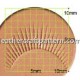 leathercraft tools leather stamp camouflage Craft Japan C454  leather toolings